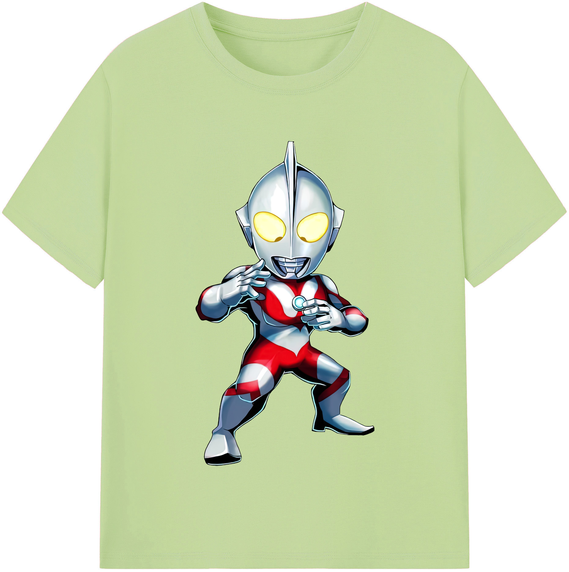 （画像用） ウルトラマン Ultraman 綿100％半袖Tシャツ（フロントプリント）